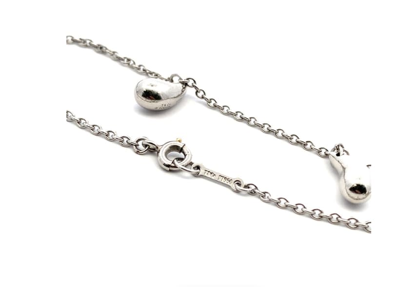 Tiffany&Co teardrop chain bracelet platinum - Image 5