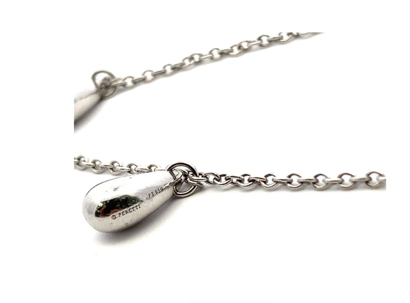 Tiffany&Co teardrop chain bracelet platinum - Image 6