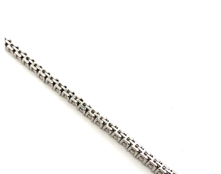 Diamond tennis bracelet platinum - Image 7