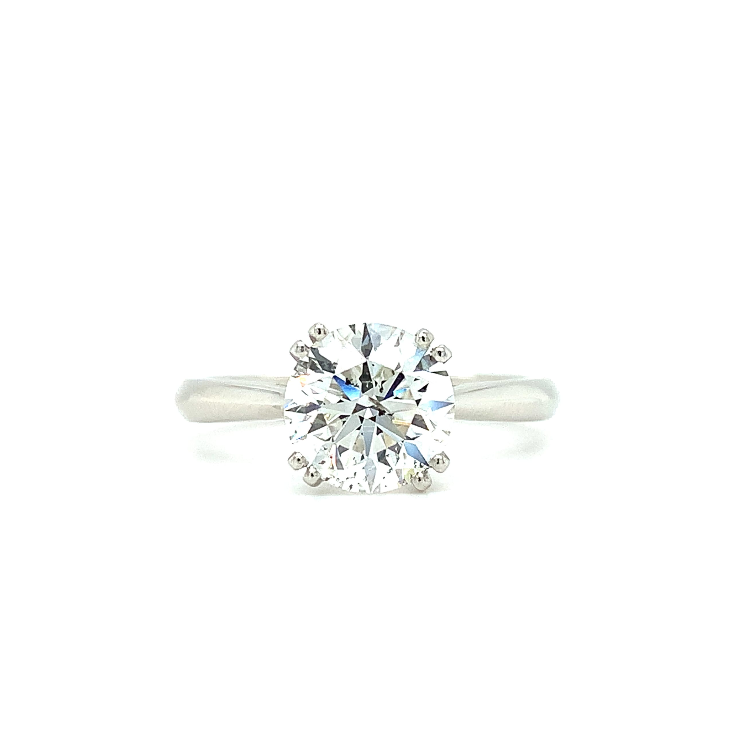 1.20ct Round solitaire engagement ring