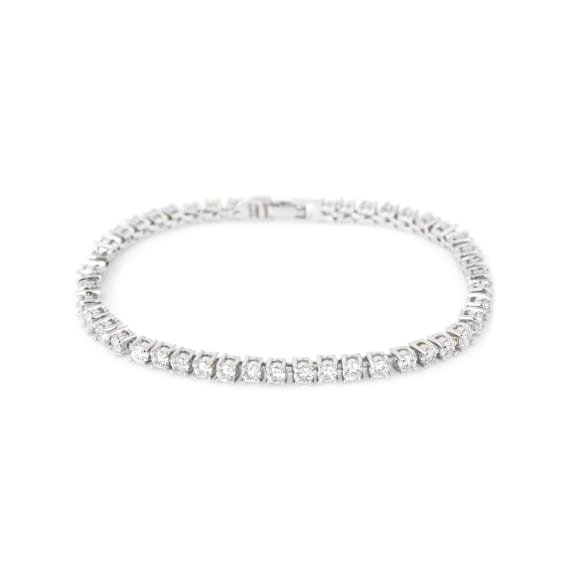 Diamond tennis bracelet 18k gold