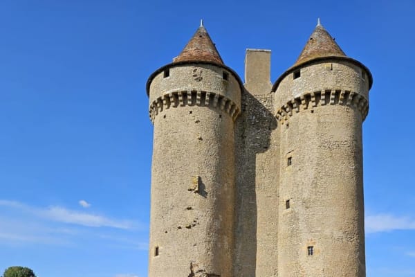 Le donjon du château de Sarzay