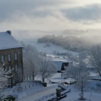 La Domerie sous la neige