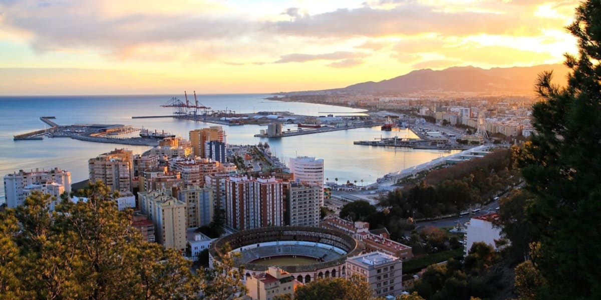 Málaga desde Manilva