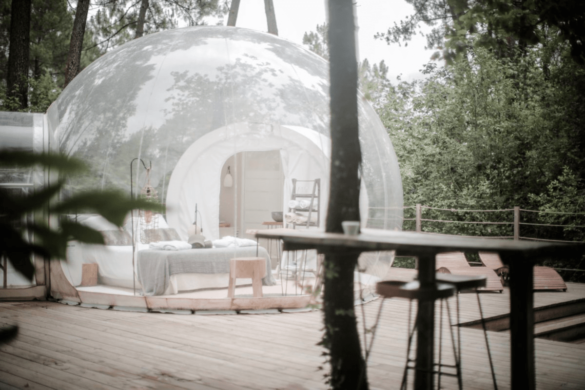 Logement Insolite en Bulle spa