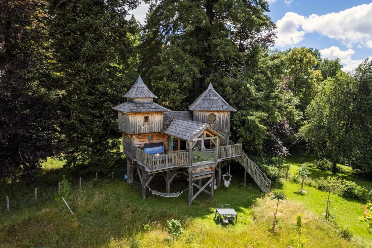 French Treehouse Holidays with Swimming Pool
