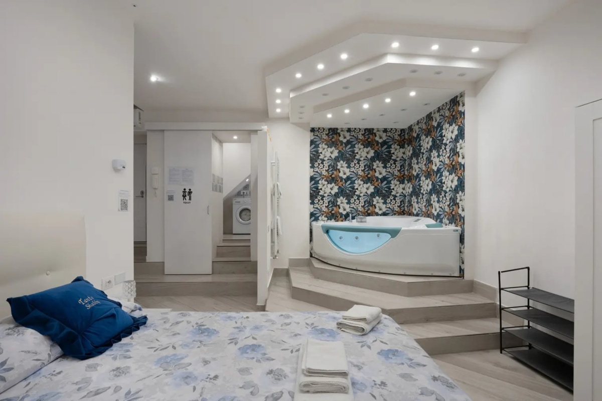 b&b napoli con vasca idromassaggio