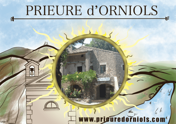 Prieuré d'Orniols in Goudargues, France