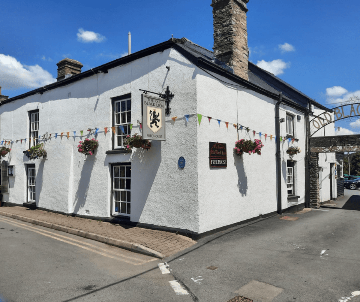 The Old Black Lion in Hereford