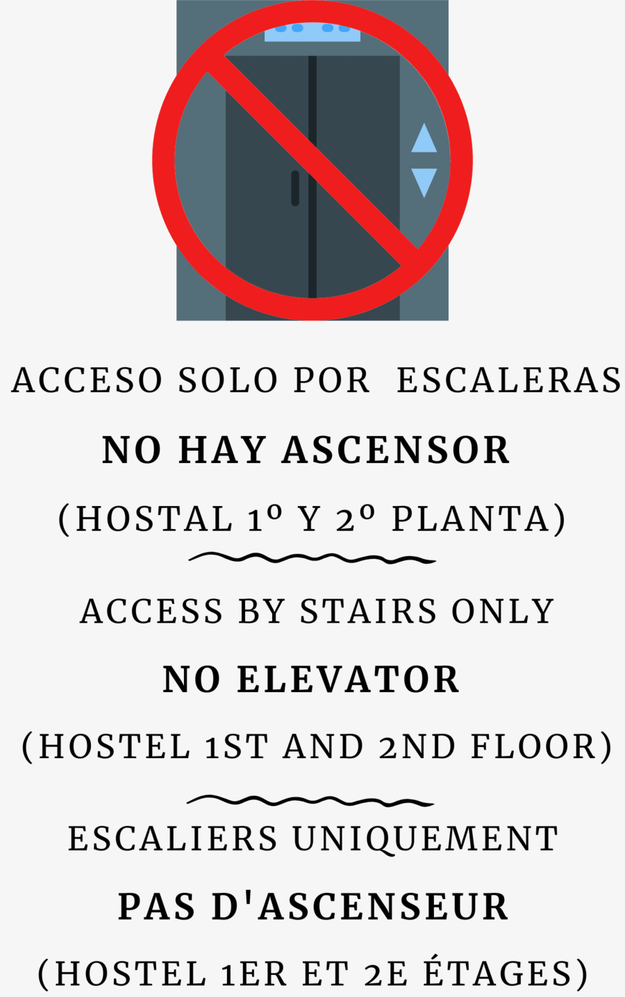 No Elevator Information