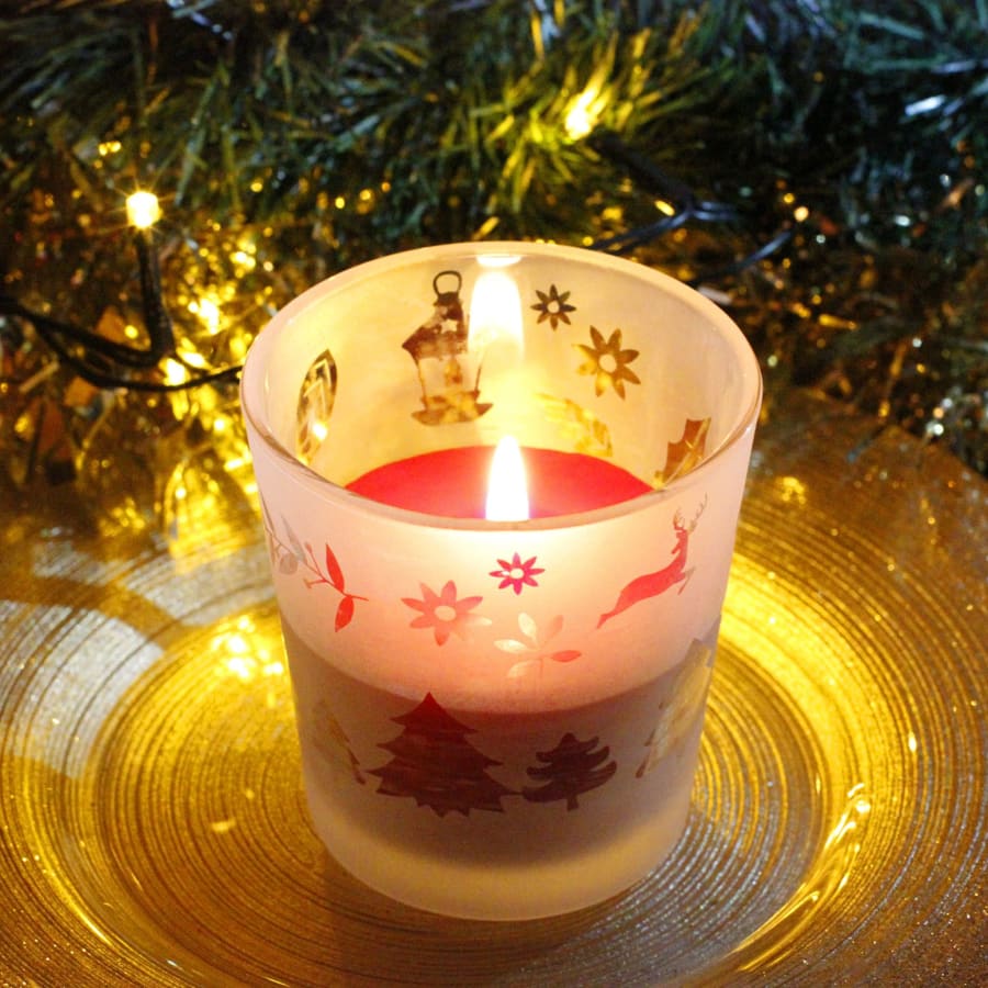 Atelier de décoration de bougie de Noël