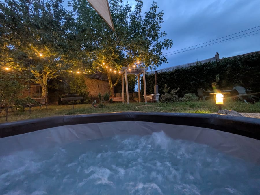 Vue depuis le spa