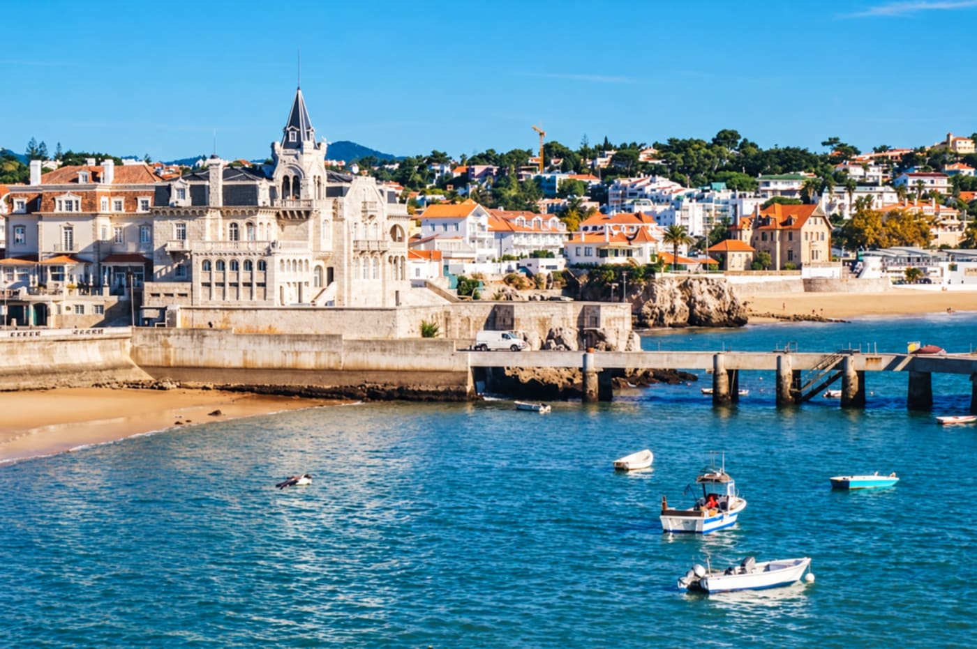Baía e frente marítima de Cascais