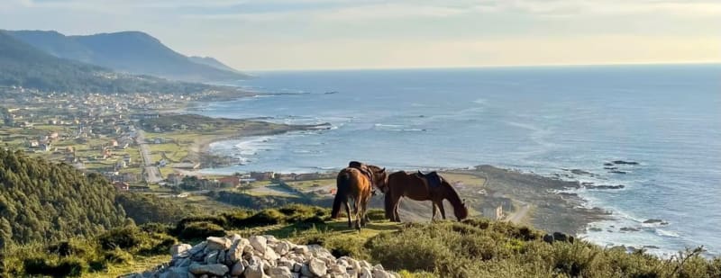 Ruta a caballo por la Serra da Groba