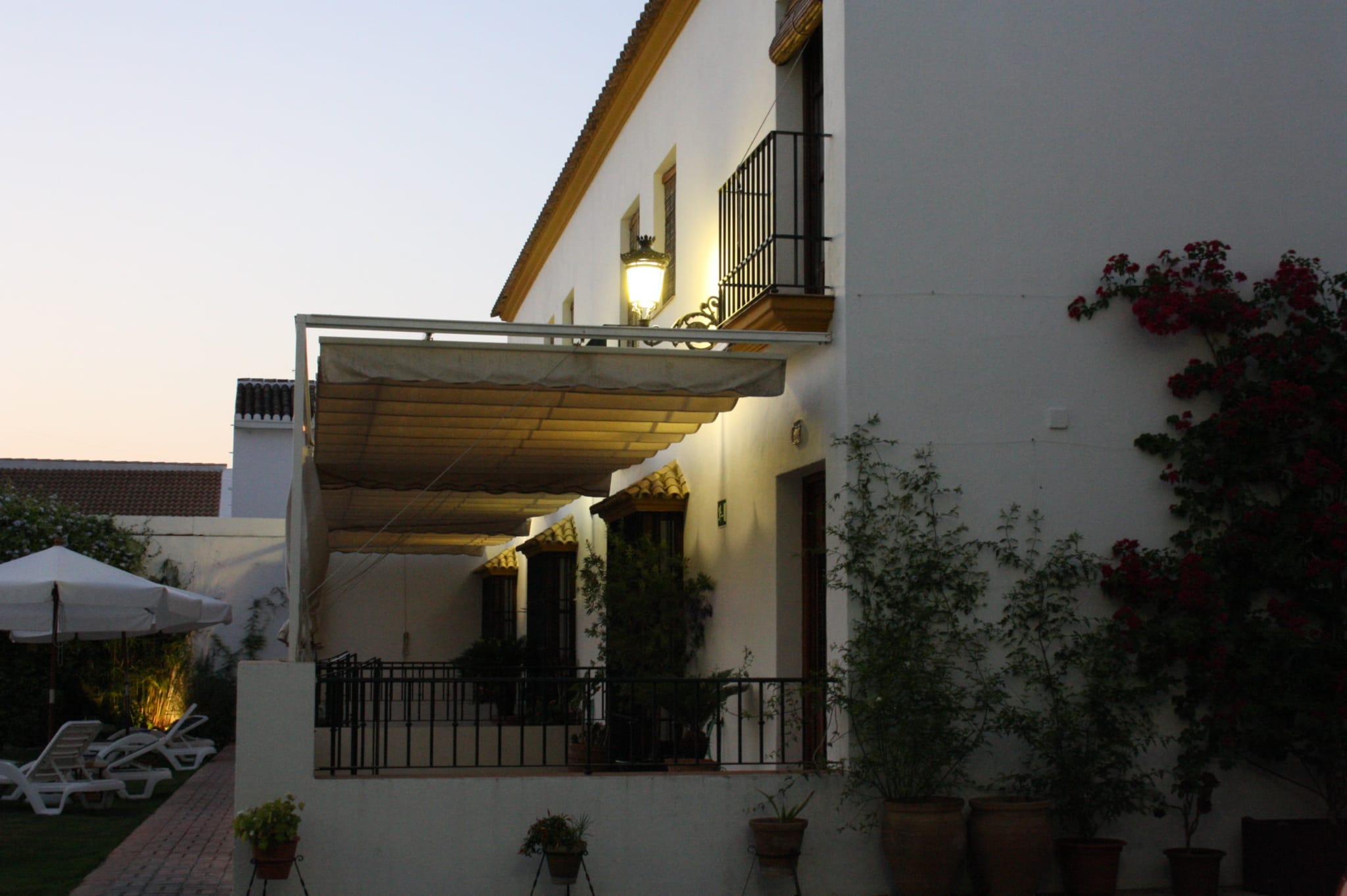Patio andaluz de Hacienda Olontigi