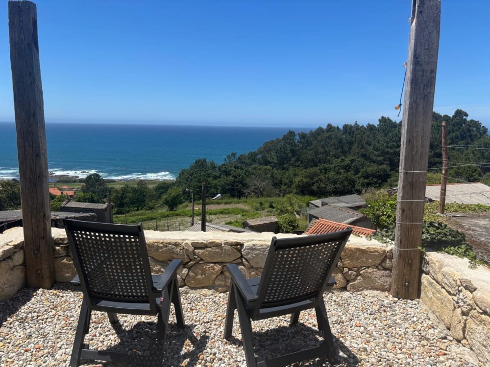 Mirada do Roxo, casa gallega con vistas al Atlántico