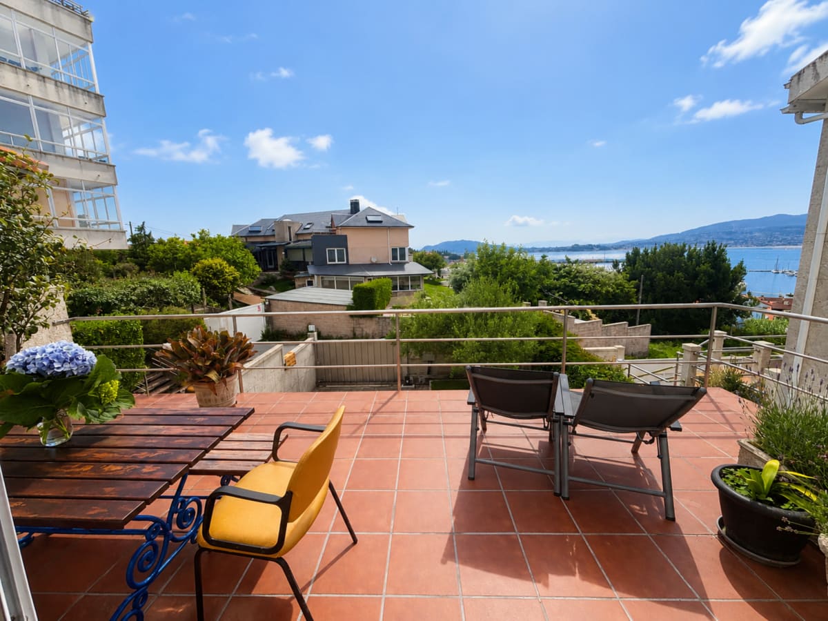 Casa Alborada en Baiona, con terrazas y vistas al mar