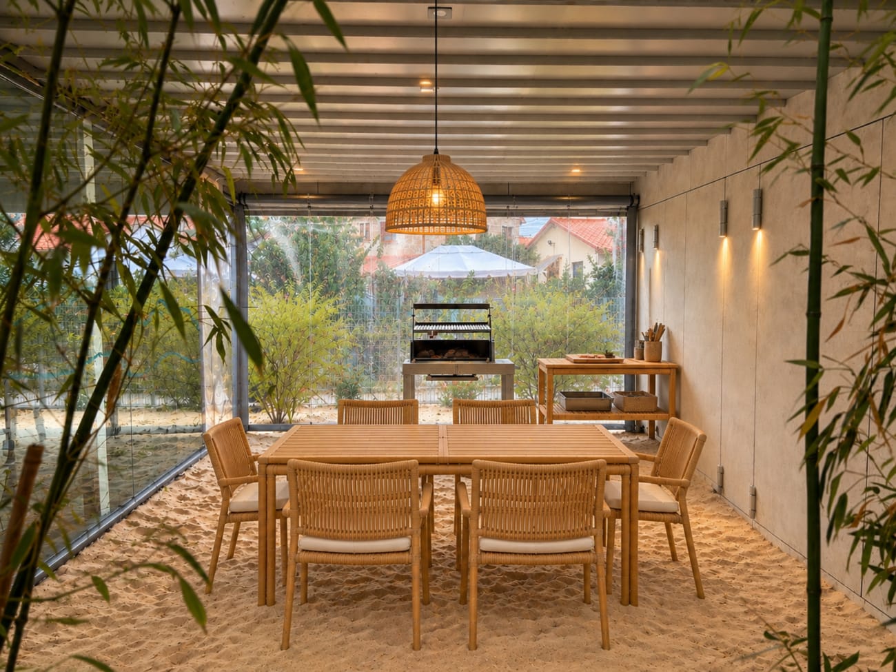 Zona de barbacoa ModulSenses