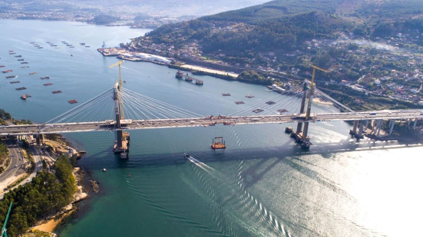 Puente de Rande sobre la Ría de Vigo