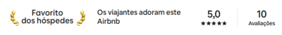 Avaliações Airbnb
