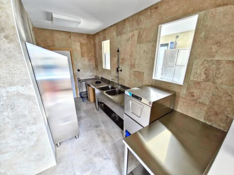 Équipements professionnels de la cuisine de 50 m²
