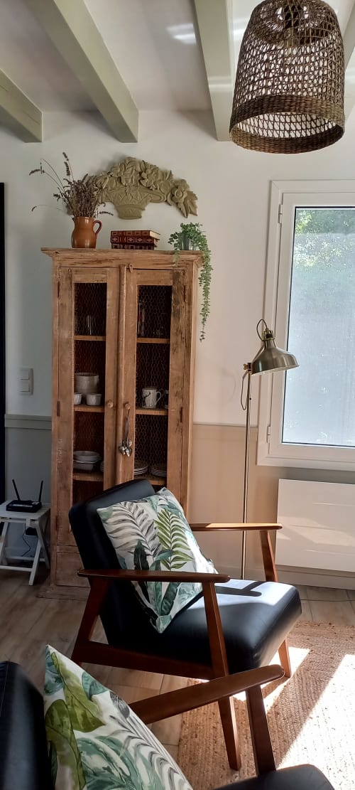 Coin salon Gîte La Petite Maison