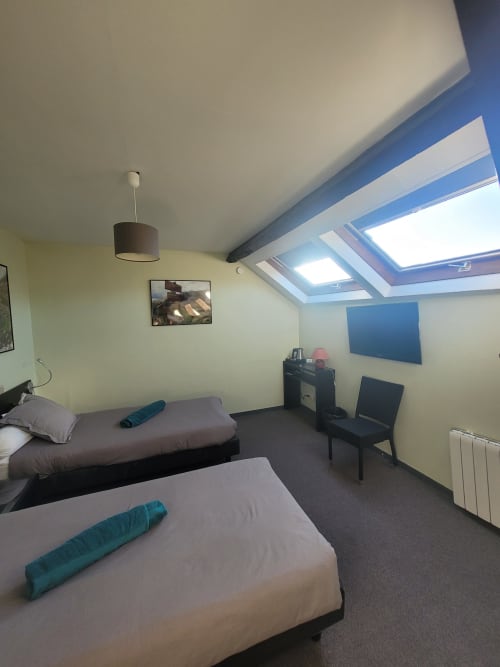 Chambre lits jumeaux