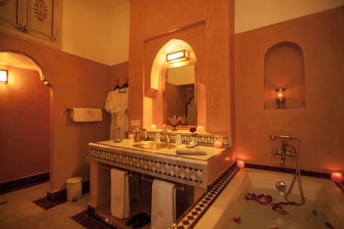 salle de bain privée - séjour en amoureux marrakech