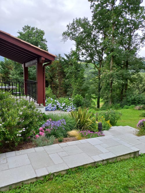 Le jardin du gîte la Petite Maison Espelette