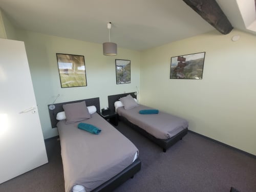 Chambre lits jumeaux