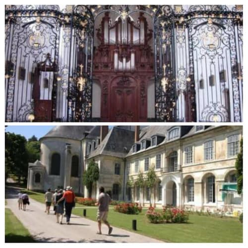 Chapelle ornée avec orgue et cour à La Cour d'Hortense, charmante maison d'hôtes à Sailly-Flibeaucourt