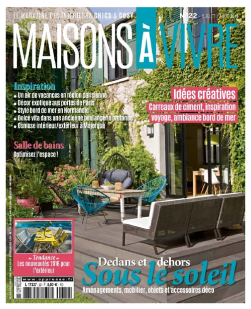 Magazincover „Maisons à Vivre