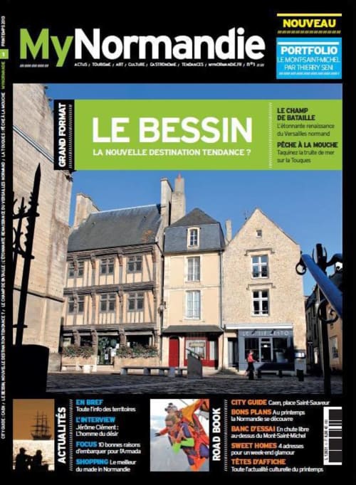 Historische Fachwerkhäuser in Port-en-Bessin, Normandies charmantes Küstenziel aus dem Magazin MyNormandie