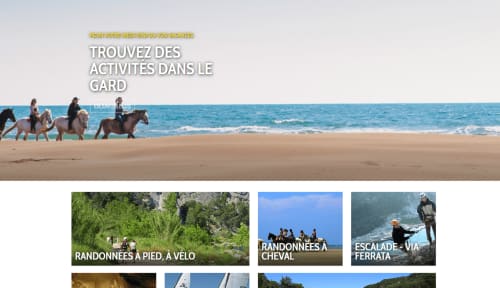 Guide d'activités en région du Gard : randonnée à cheval sur la plage et aventures en plein air près de la Villa Thébaïde