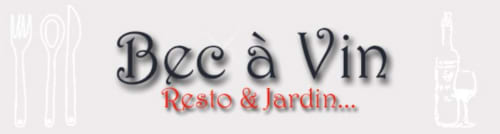 Logo des Restaurants und Gartens Bee a Vin der Villa Thébaïde, Gästehaus in Laudun L'Ardoise, Frankreich