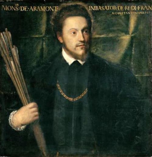 Portrait de Mons de Aramont, Ambassadeur de France, au Château De Clusors chambres d'hôtes à Saint-Menoux