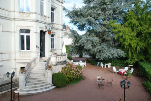 View of the house and the terrace