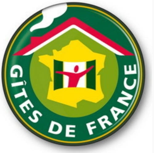 Gites de France logo emblem for Domaine de Lamartine bed and breakfast in Pont-Saint-Esprit