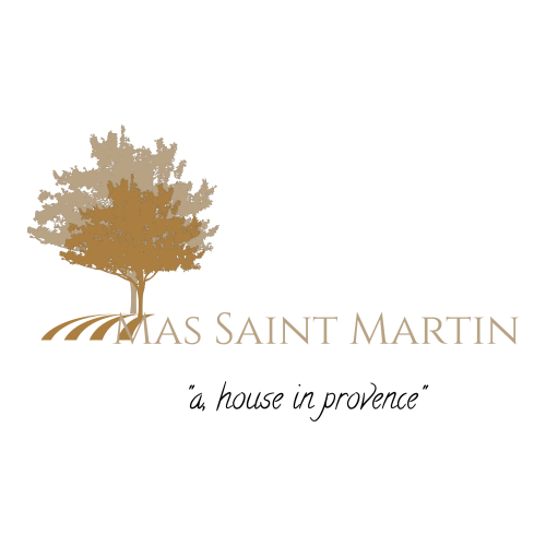 Mas Saint Martin logo - a house in Provence, Ollioules bed and breakfast with tree silhouette