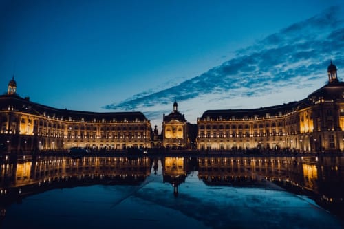Bordeaux place de la Bourse