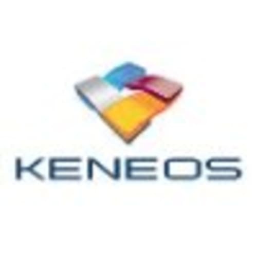 KENEOS-Logo mit farbenfroher Farbpalette für das Bed & Breakfast Château d'Hassonville in Marche-en-Famenne, Belgien