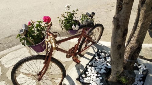 decorated bike