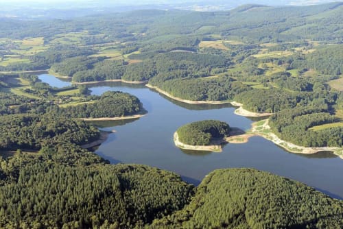 The Regional Natural Park of Morvan and its lakes 