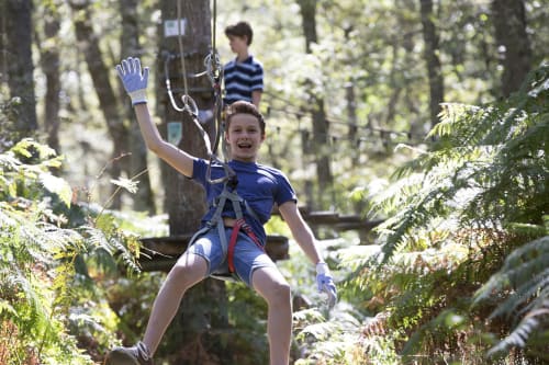 Adventure Park of the Bois de la Folie en Puisaye 