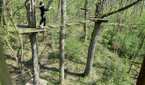 Thureau Adventure Park in Auxerre 