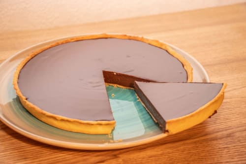 Dinner Montbel - Chocolate tart - 