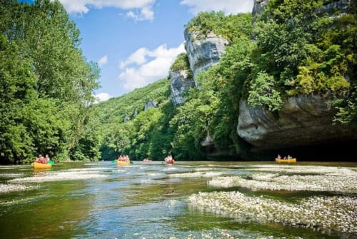 Canoe sur la Vézere