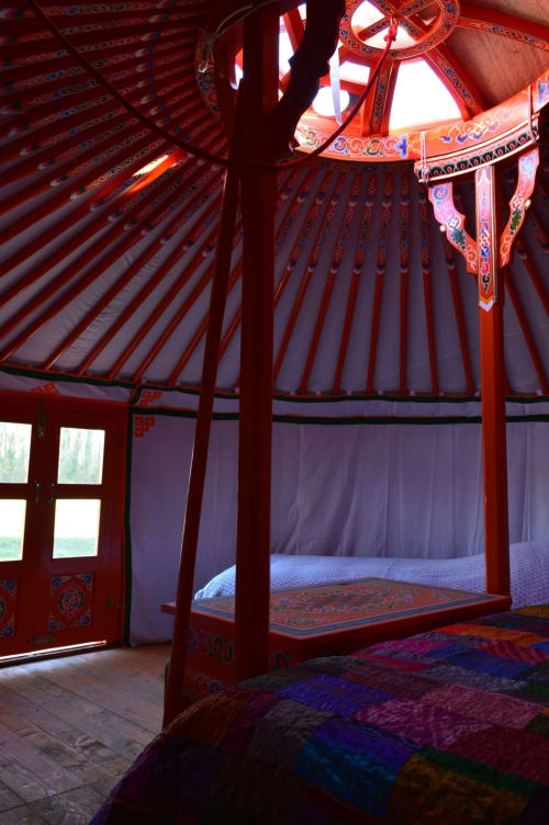 yourtes nuit insolite hébergement insolite chambre d'hôte