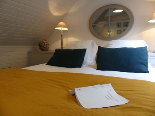 Chambre double, literie de qualité - LE MOULIN