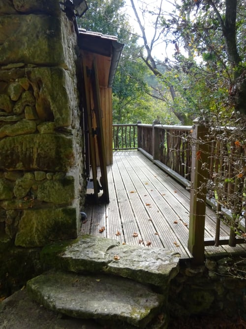 Entrée du balcon